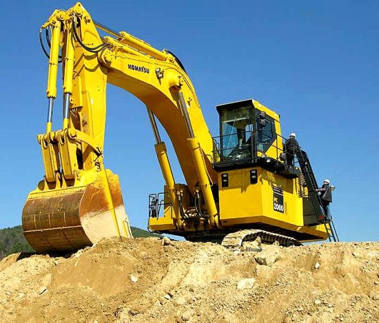 Excavator (Komatsu PC2000)