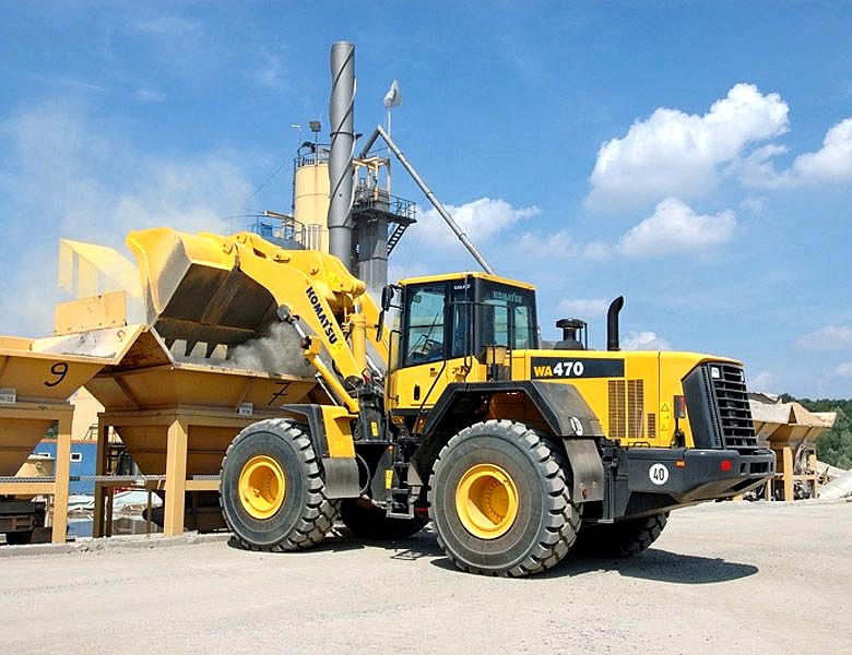 Wheel Loader (Komatsu WA470)