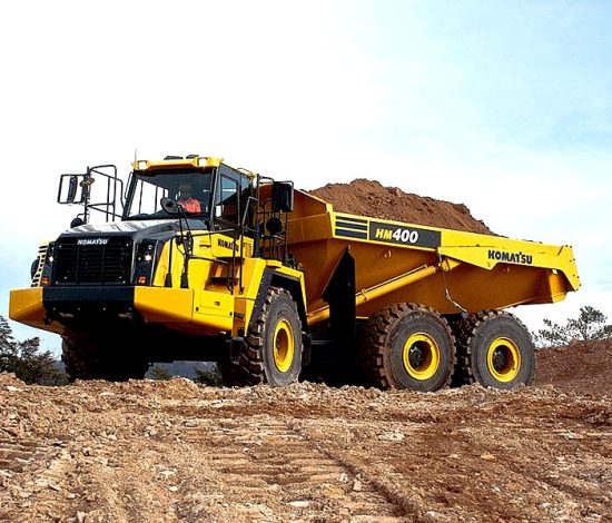 Articulated Dump Truck (Komatsu HM400)