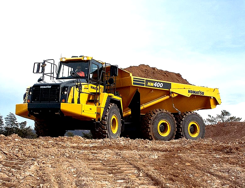 Articulated Dump Truck (Komatsu HM400)
