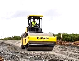 Bomag Single Drum Roller