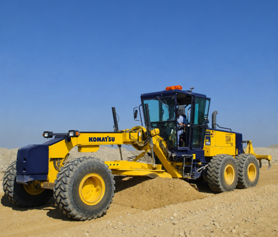 Komatsu GD755-5 Motor Grader